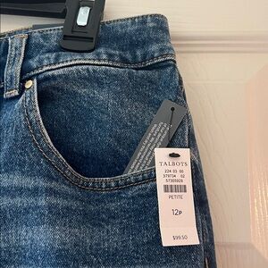 Talbots Women's Straight Ankle cut Jeans - Brand new, tags still on